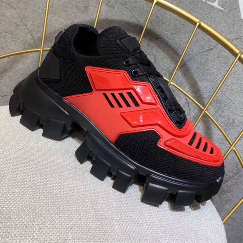 Кроссовки унисекс сетчатые повседневная подиумная обувь толстая подошва разные