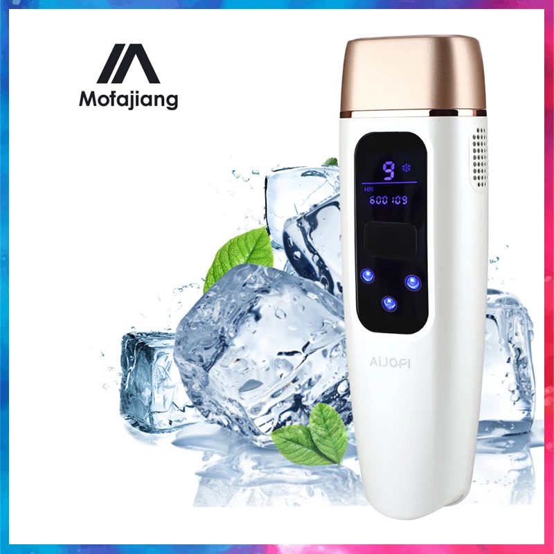 

Ice Cool IPL Laser Hair Removal Machine Electric Epilator Body Face Bikini Laser Hair Remover 600000 Flashes Painless Permanent