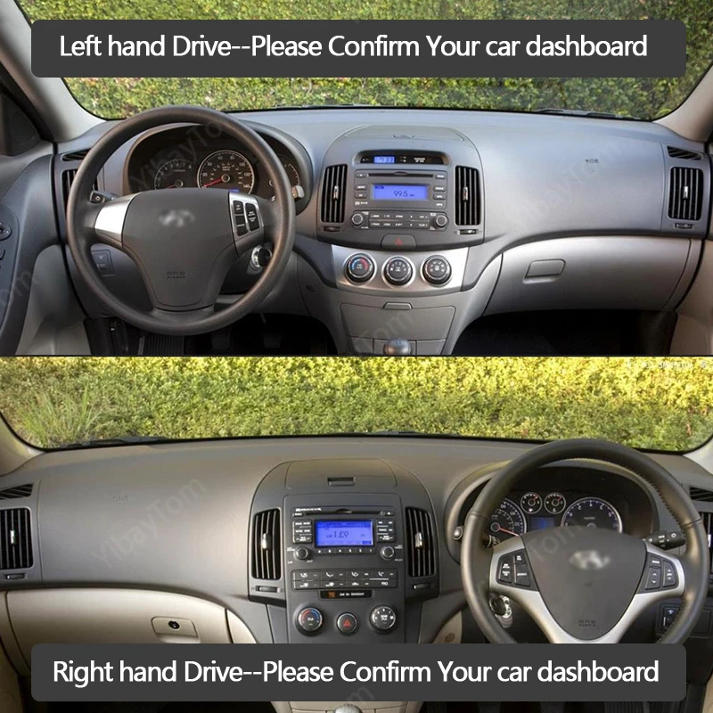 Коврик для приборной панели автомобиля Hyundai Elantra 2007- 2010 I30 | Автомобили и мотоциклы
