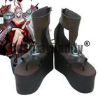 Onmyoji Shikigami SP Ukiyo Aoandon Wordly Aoandon по умолчанию Ver. Босоножки на платформе для косплея игры C006