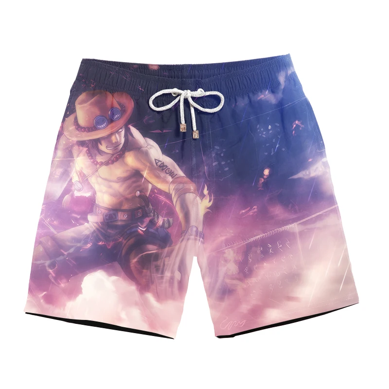 2019 One Piece Shorts Men Summer 3D Short Pants Hot Sale Beach Homme Casual Style Loose Elastic Fashion Brand Clothing | Мужская одежда