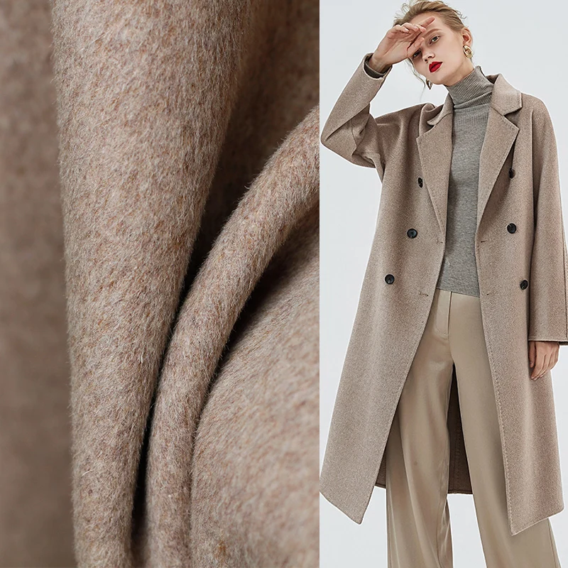 Овсяные цвета вес 900 г/м смешанные двусторонняя верхняя одежда шерстяные