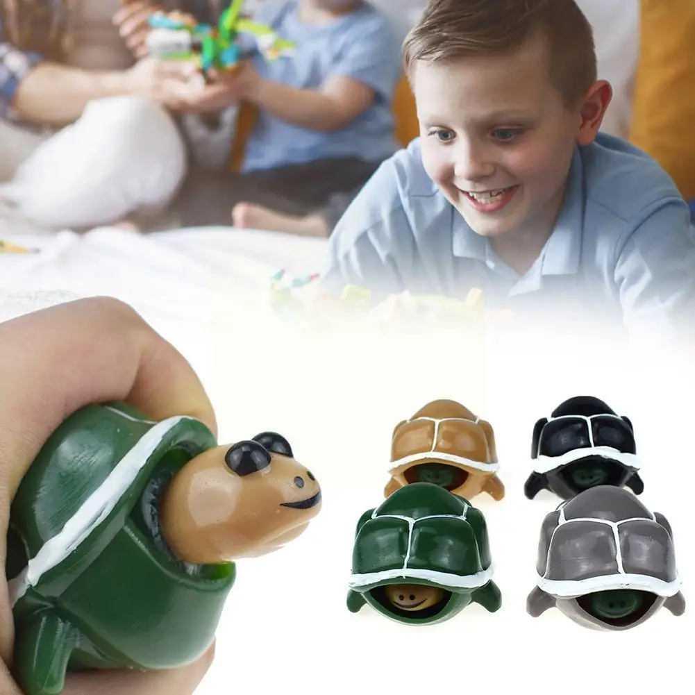 

Милая черепаховая телескопическая цепочка, Мультяшные игрушки, улучшающая игрушку, цепочка, игрушка для снятия стресса, фиджет-кольцо Ve Y6g3