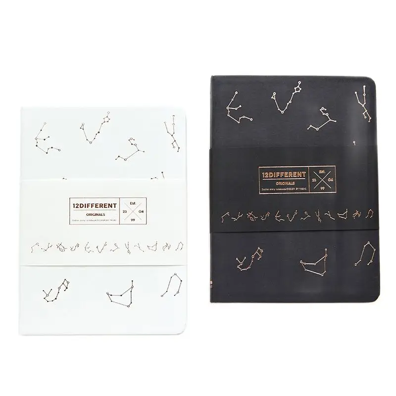 Жесткая обложка с созвездиями красивая заготовка для зарисовок журнал дневник