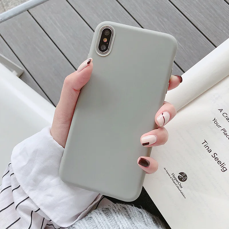 Мягкий матовый ТПУ чехол ярких цветов для Xiaomi Redmi 10X 4G 5G 8 8A 7A 7 Pro 6A 6 5A 4A 4X 3S Hongmi S2 Go