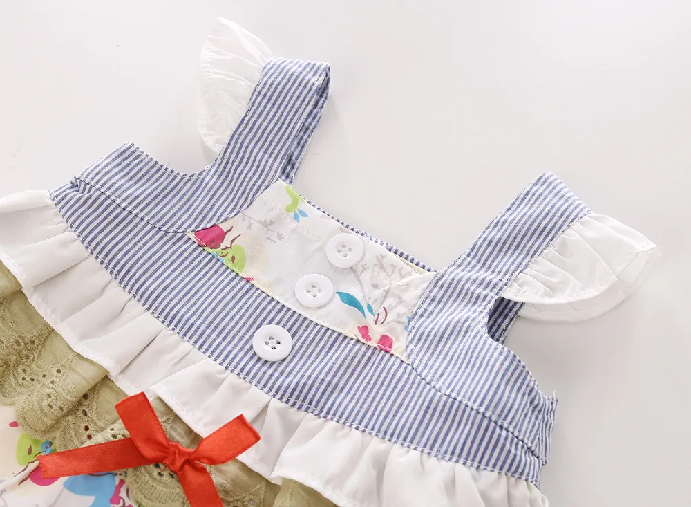 Новинка лета 2020 комплект одежды для маленьких девочек модное платье-жилет