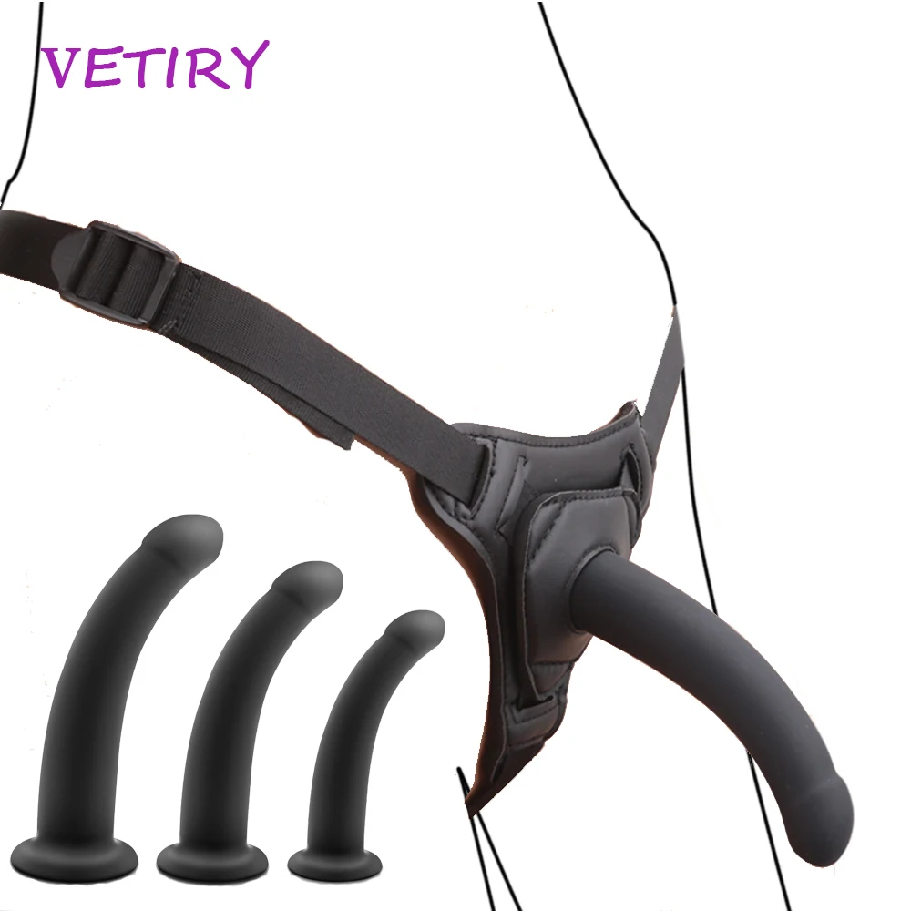 Реалистичные трусы с фаллоимитатором на ремешке для женщин мужчин пар страпон