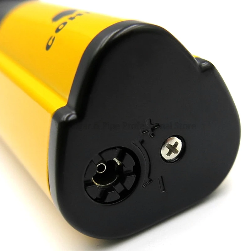 Металлическая зажигалка COHIBA для сигар многоразовый инструмент курения защита от