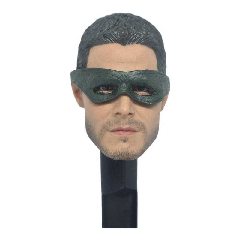 1/6 Stephen Amell Зеленая Стрела голова Лепка для 12 &quotгорячие игрушки мужские