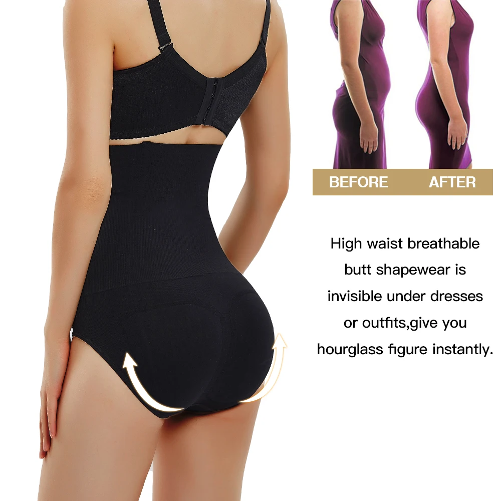 утягивающие трусы бесшовное коректирующее белье body shaper женские штаны для