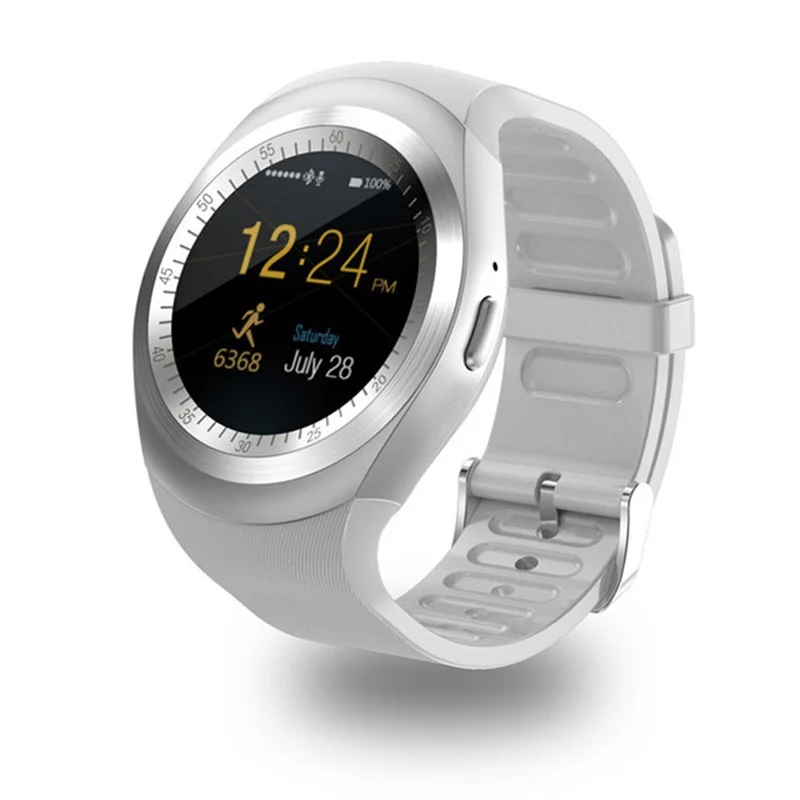 Y1 Bluetooth Смарт часы для мужчин женщин Relogio SmartWatch Android телефонный звонок GSM Sim пульт