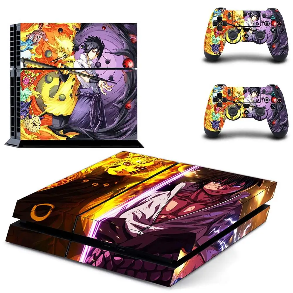 QPTM0396 Аниме Наруто, боруто полное покрытие лицевые панели наклейка для PS4 Наклейка для playstation 4 консоли и контроллеры наклейка для PS4 виниловая наклейка - Цвет: QPTM0396