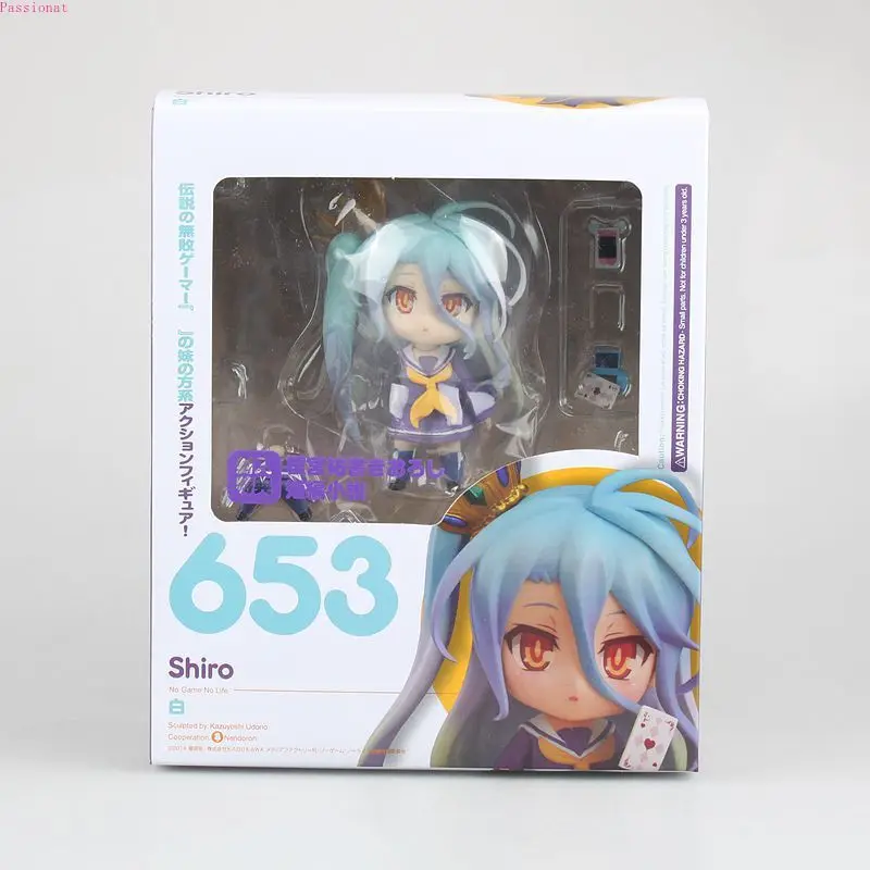 

Action Toy Figures Japanese Anime Collectible Figurines PVC Sora Shiro Q Clay NO GAME NO LIFE GAME LIFE White 3 Generation Poker
