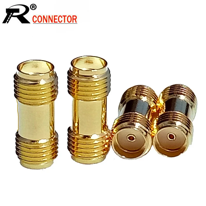 100 шт. медные позолоченные разъемы SMA типа Мама-мама | Обустройство дома