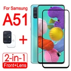 Защитное стекло 2 в 1 для Samsung Galaxy A51 A52 5G A 52 51 5 1 2