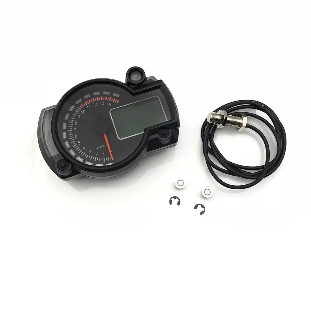 Мотоцикл приборной панели 12 В ЖК метр модифицированный Тахометр одометр