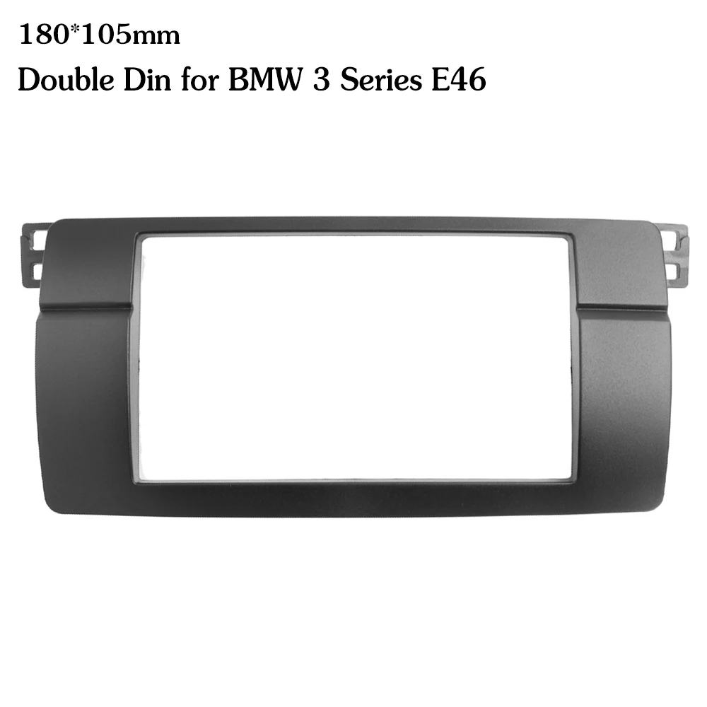 180*105 2 Din радио облицовка подходит для BMW 3 серии E46 1998 2005 DVD стерео рама пластины