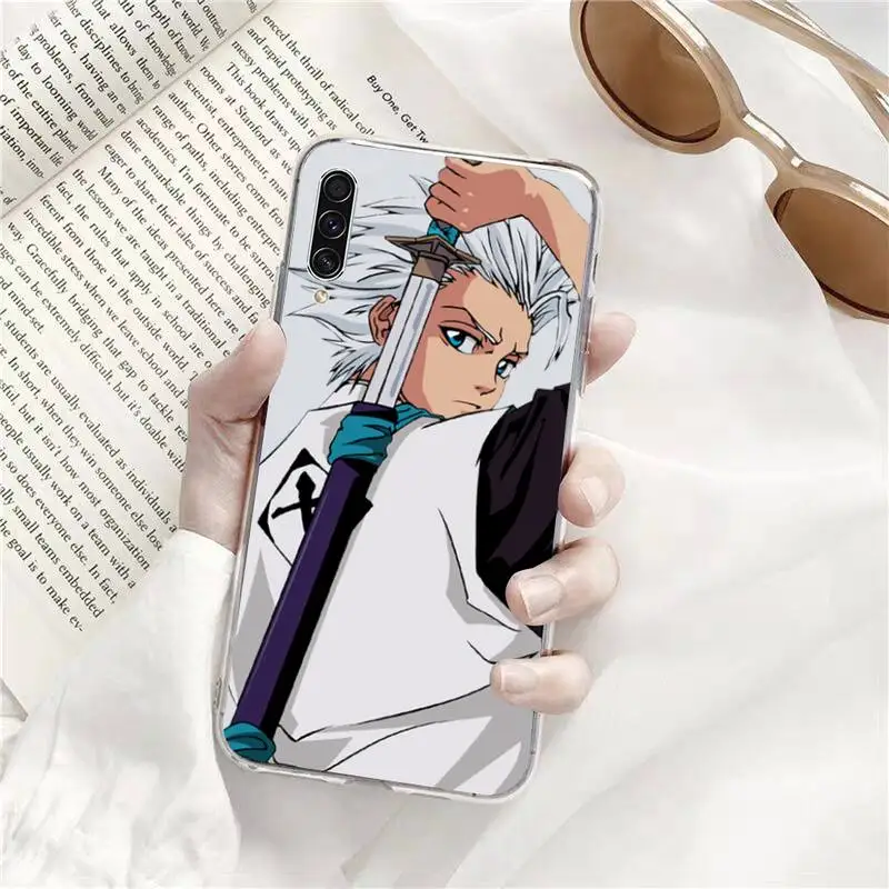 

Anime Bleach Phone Case Transparent For Samsung Galaxy A71 A21s S8 S9 S10 plus note 20 ultra
