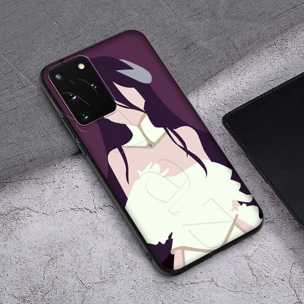 Чехол Albedo overlord для Samsung Note 10 S6 S7 S8 S9 S10 S10e S20 ultra A71 A51 A81 A91 M10 M20 M30 Lite Edge Plus | Мобильные