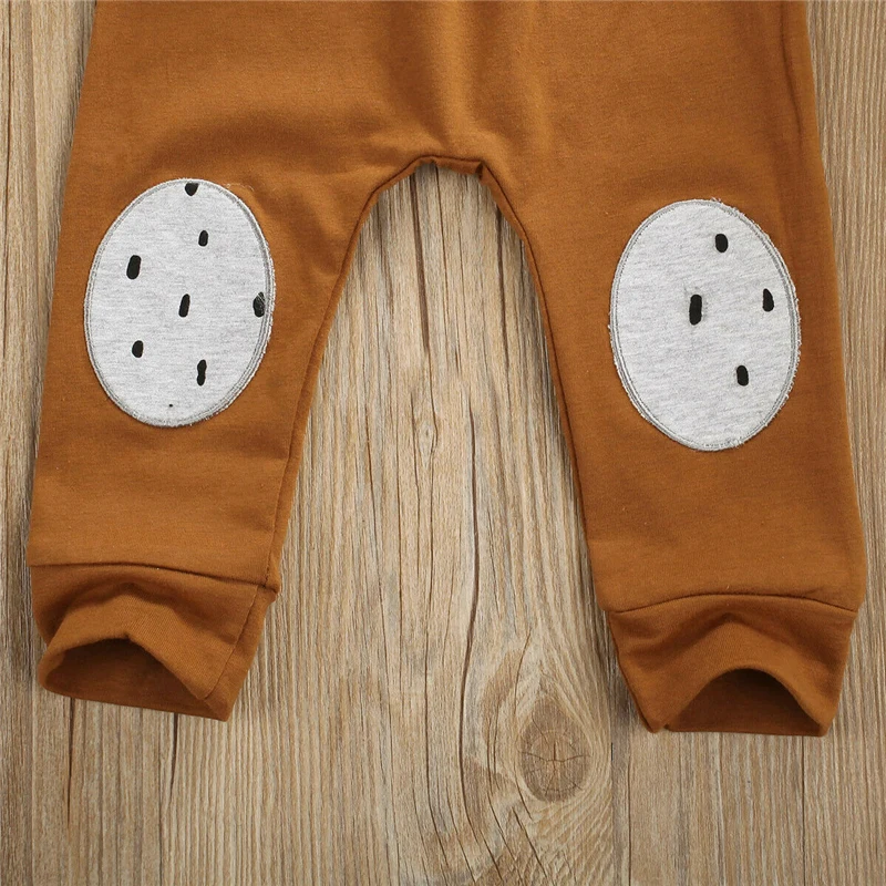 

Cute Infant Baby Boy Bear Hooded Tops Sweatshirt Pants 2Pcs Outfits Set Clothes Long Sleeve Autumn Winter Warm Clothing