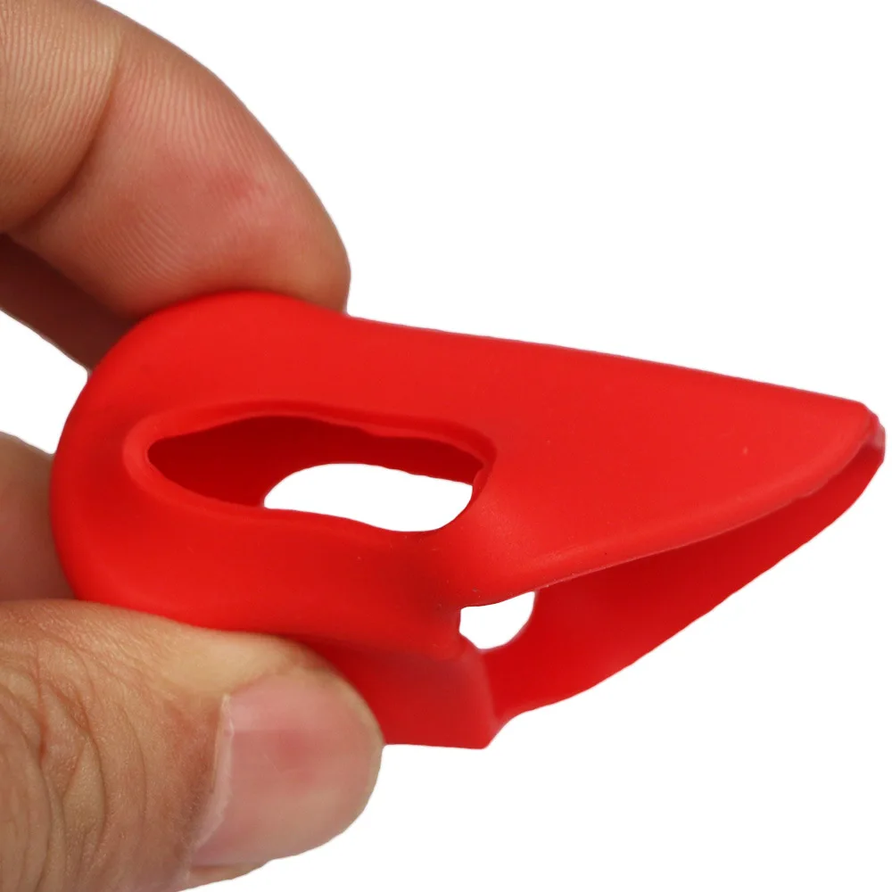 Силиконовый защитный чехол на рычаг шатуна велосипеда универсальный колпачок