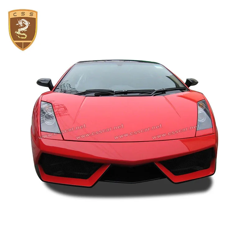 04 07 FRP передний бампер спойлер чехол для Lamborghini Gallardo Coupe LP550 LP560 LP570 4 DMC Style|Передние и