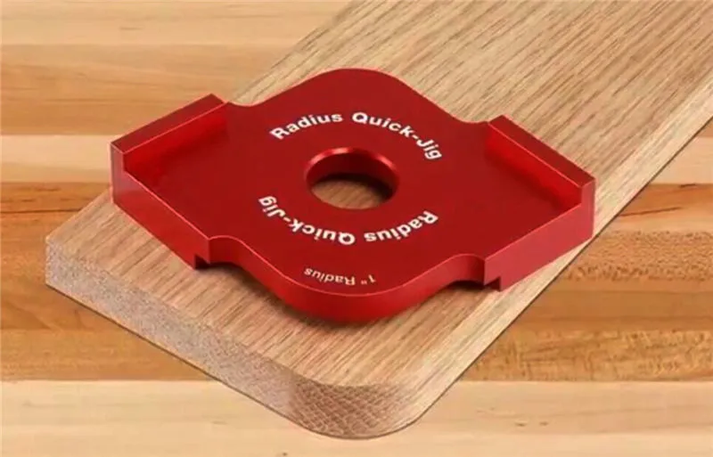 

2 pcs/Set Wood Panel Radius Quick-Jig Router Table Bits Jig Corner Templates Kit Engraving Machine Trimmer