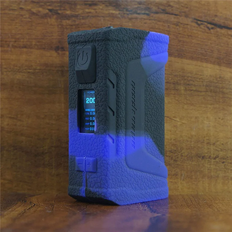 black purple Geekvape Aegis Legend Mod защитный гель Силиконовый чехол и силиконовый чехол для кожи чехол подходит для Vape Geekvape Aegis Legend Box mod - Цвет: black purple