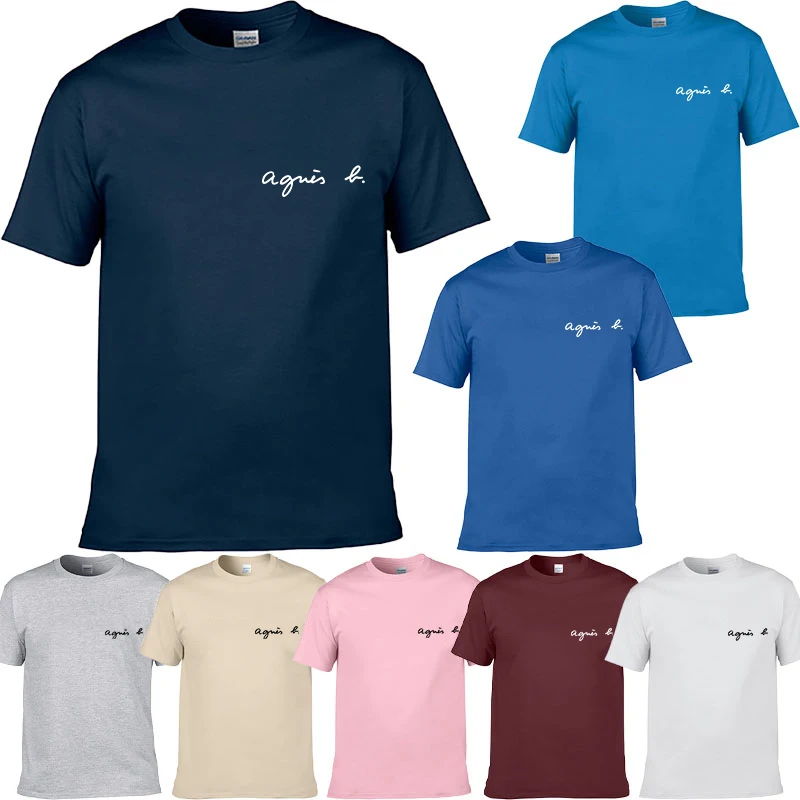 Мужская футболка с принтом логотипа черная Повседневная в японском стиле лето 2021