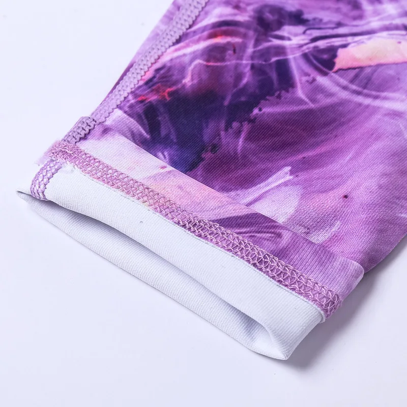 

New Fast Drying High Elastic Digital Yoga Pants Graffiti Printed Women Sports Fitness Breathable Hip Lift Tights Leggings TH1029