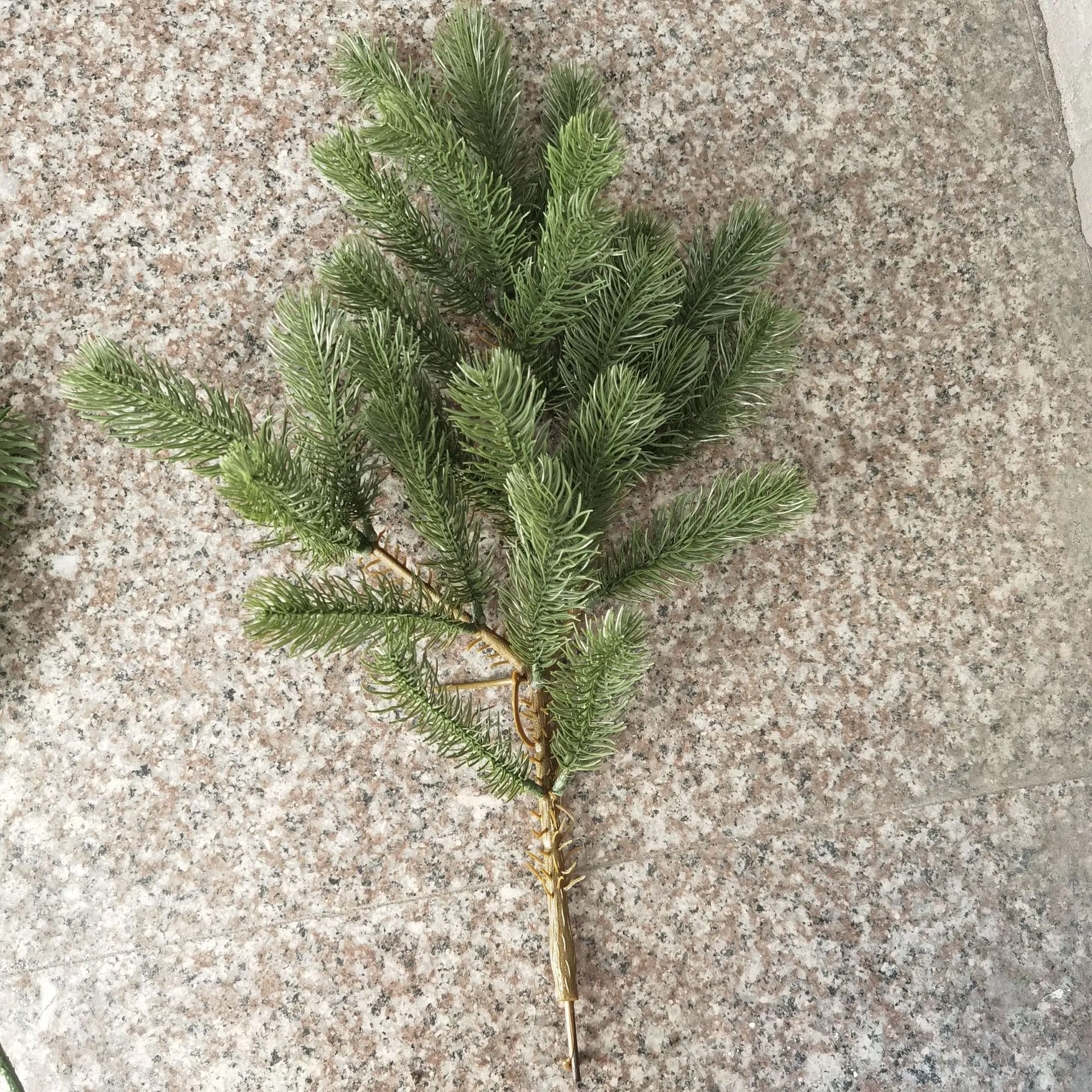 

Рождественские искусственные растения, сосновые ветки для рождественской елки, венок, украшения для рождественской елки