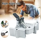 Угловые прямоугольные тиски, зажимы для сварки металла, 90 градусов, одиночные зажимы HandleCorner, фото, обрамление, Столярный зажим, Деревообработка