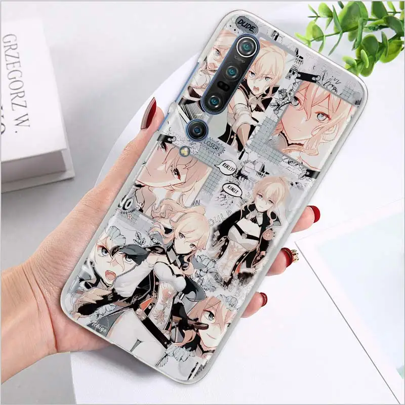 

Genshin Impact Hard PC Phone Case For Xiaomi Poco X3 NFC F2 Pro X2 M2 Mi Note 10 Lite 9T 9 CC9E Back Cover Coque Fundas