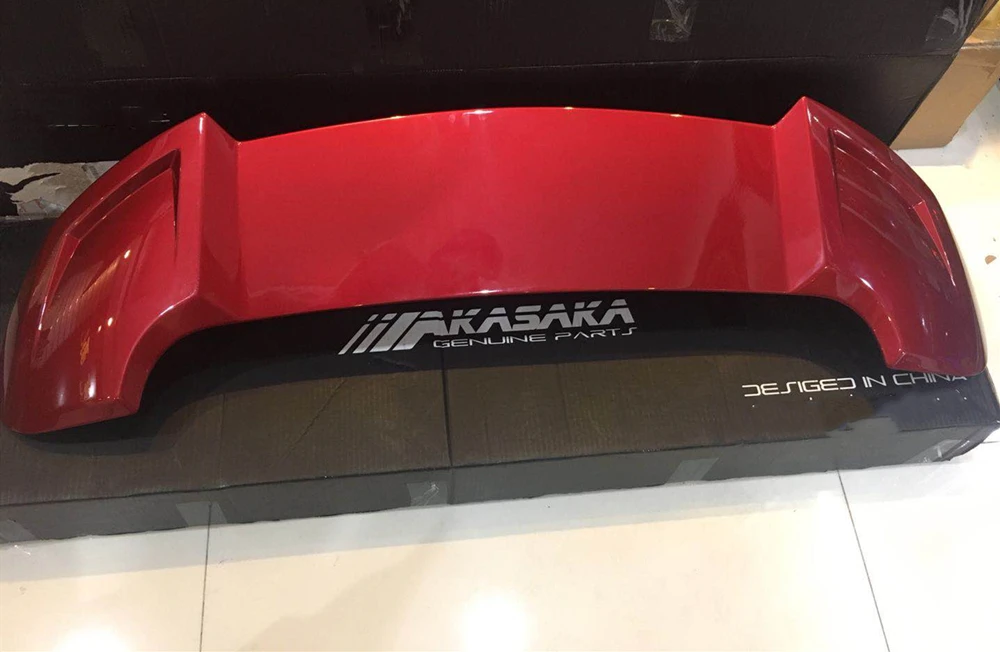 AKASAKA ABS спойлер заднего багажника крыла губ для Хонда сrv CR V 2017 2018 2019 красный