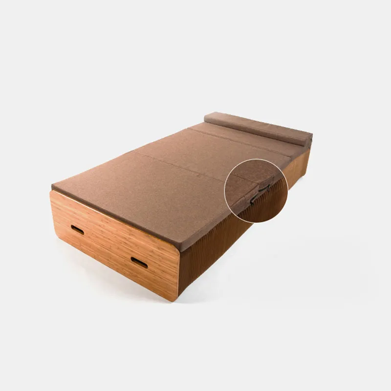 Paper Bed Folding Creative Single Multifunctional Invisible Leisure Office | Мебель