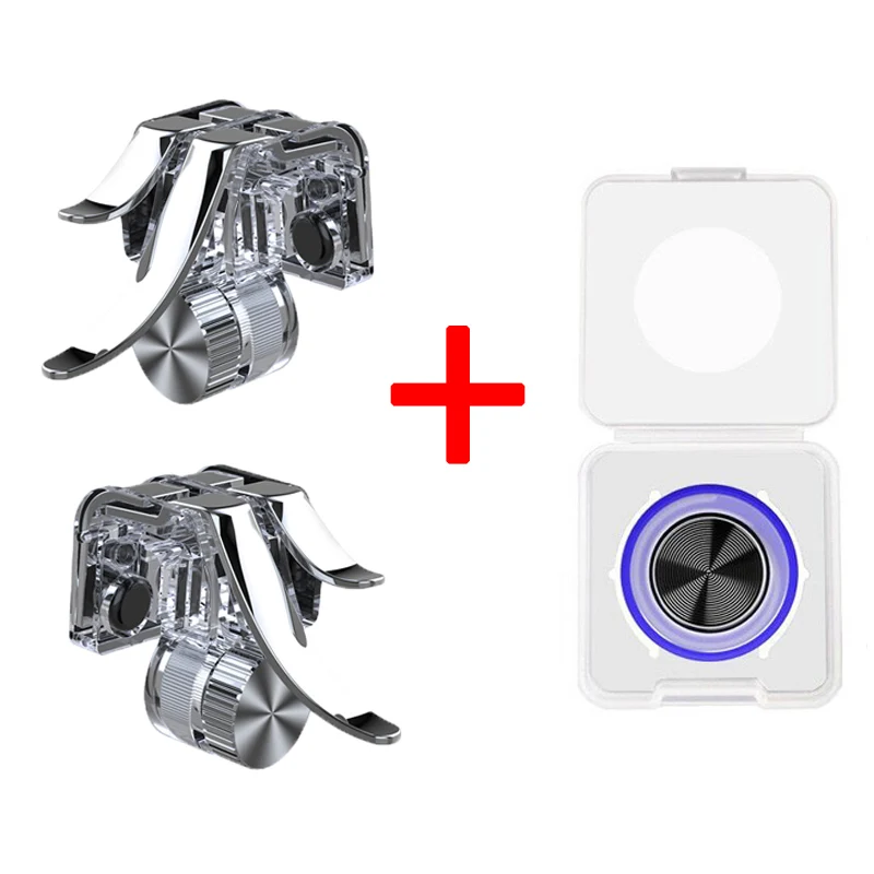 Джойстик для джойстика PUBG Joypad Trigger Fire Button Aim L1 R1 Key L1R1 Shooter контроллер для PUBG игра для мобильного телефона Pad - Цвет: Color 6