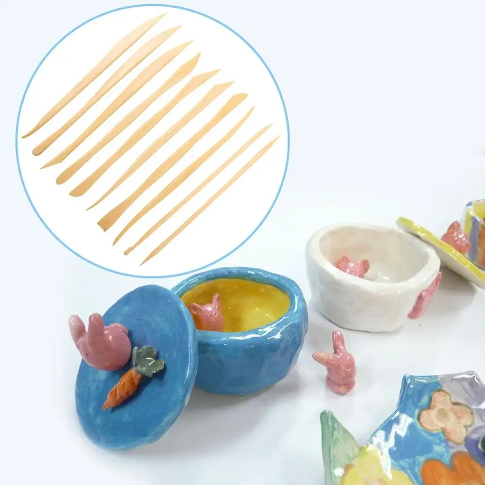 10 шт./компл. пластиковый инструмент для моделирования поделок игрушечный