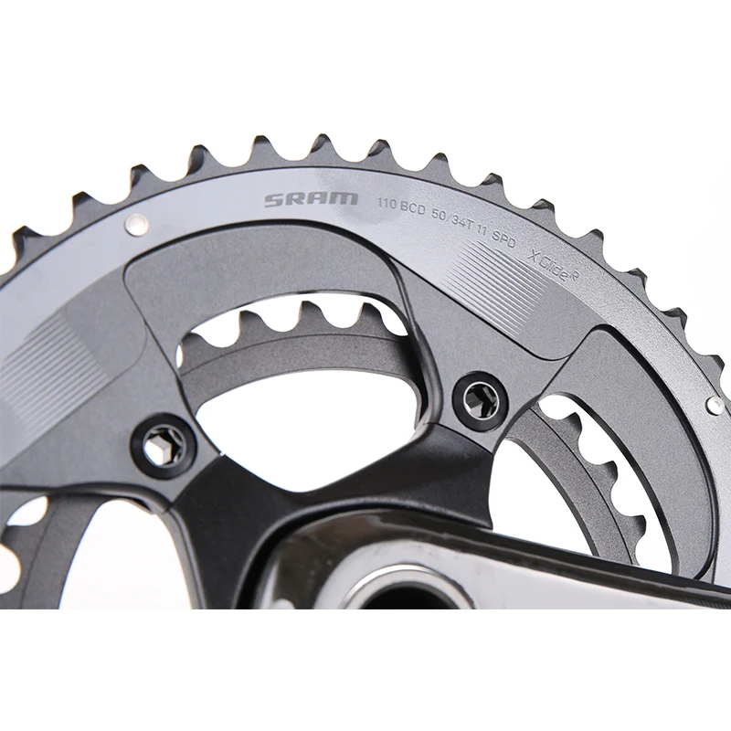 SRAM Force 22 2X1 1 скорость FC шоссейный велосипед шатун 50X34T 53X39T 170 172 5 мм карбоновый рычаг