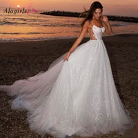 alagirls wedding dress beach simple sleeveless backless elegant wedding dresses plus size custo made wedding gown bridal dress
