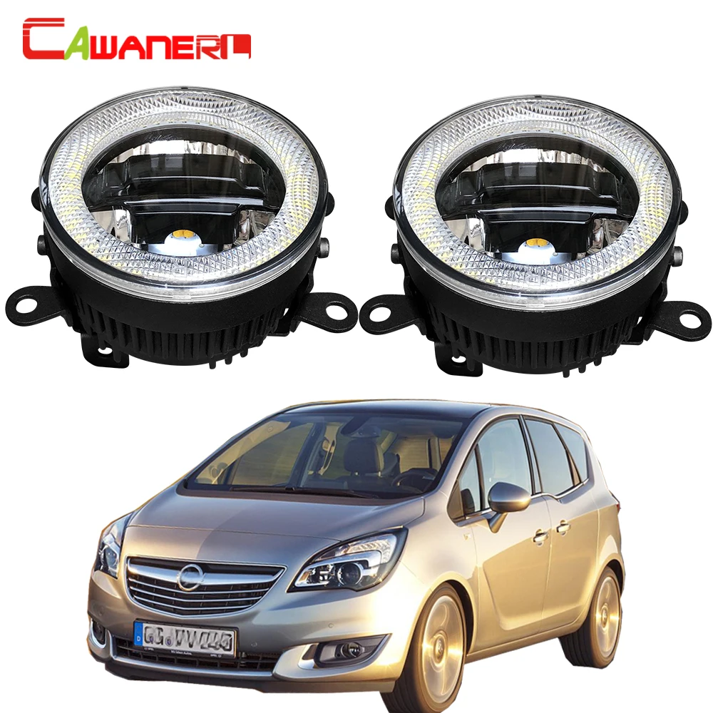 Cawanerl для Opel Meriva 2006 2007 2008 2009 2010 автомобиля светодиодный лампы Противотуманные фары