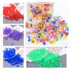 1200 шт.лот 6*9 мм мини-аквариум, акриловые камни, украшение, стеклянные кристаллы, камни, галька, украшение сделай сам 250 г