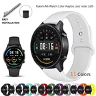 Ремешок силиконовый для Xiaomi Watch Color haylou solar ls05 ls02, сменный Браслет для умных часов, 20 мм 22 мм