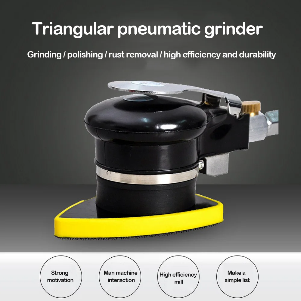 

Зеркальный Полировальный Инструмент, вибрирующий треугольный шлифовальный станок для ухода за автомобильной краской, деревянная шлифовал...