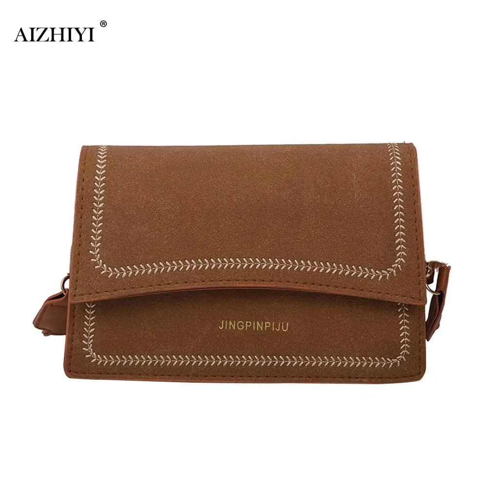 

Retro Lattice Pattern PU Messenger Bag Women Autumn Winter Fashion Flap Casual Shoulder Handbag Pouch Lady Purse