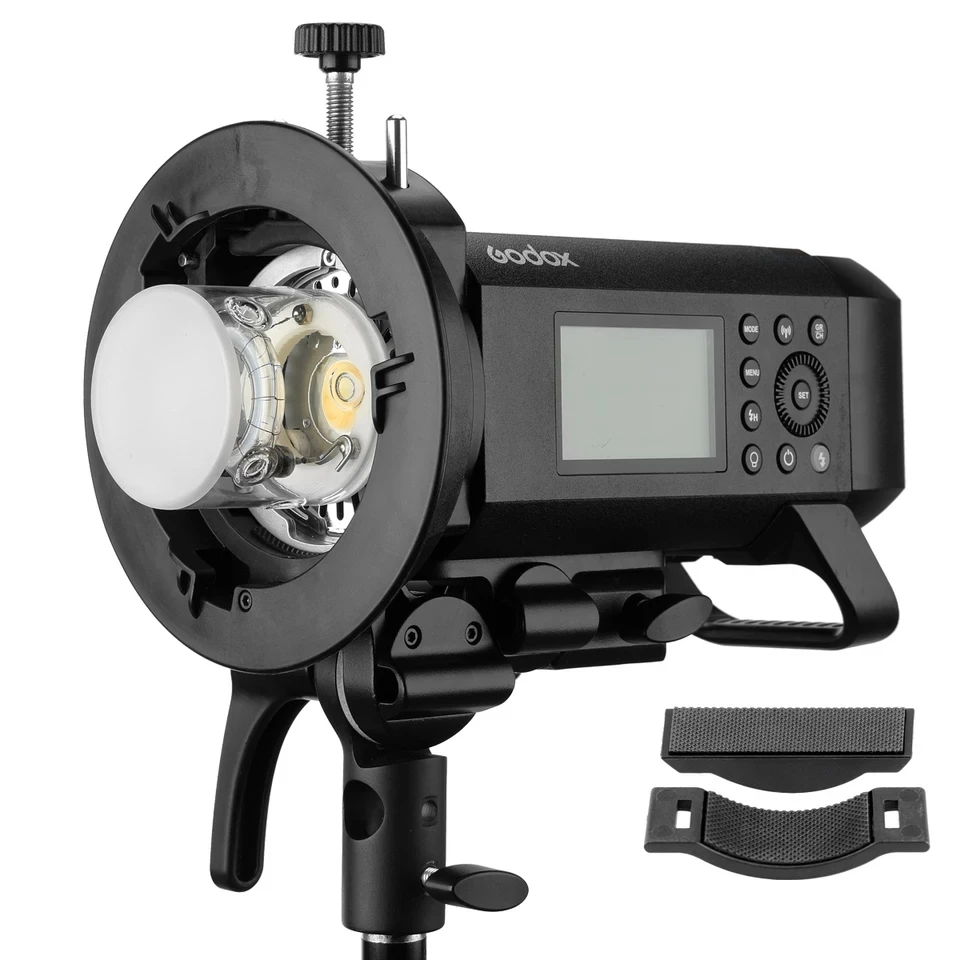 Кронштейн для вспышки Godox S2 + софтбокс с креплением Bowens Canon Nikin V1 TT685 V860II AD200 AD400PRO |