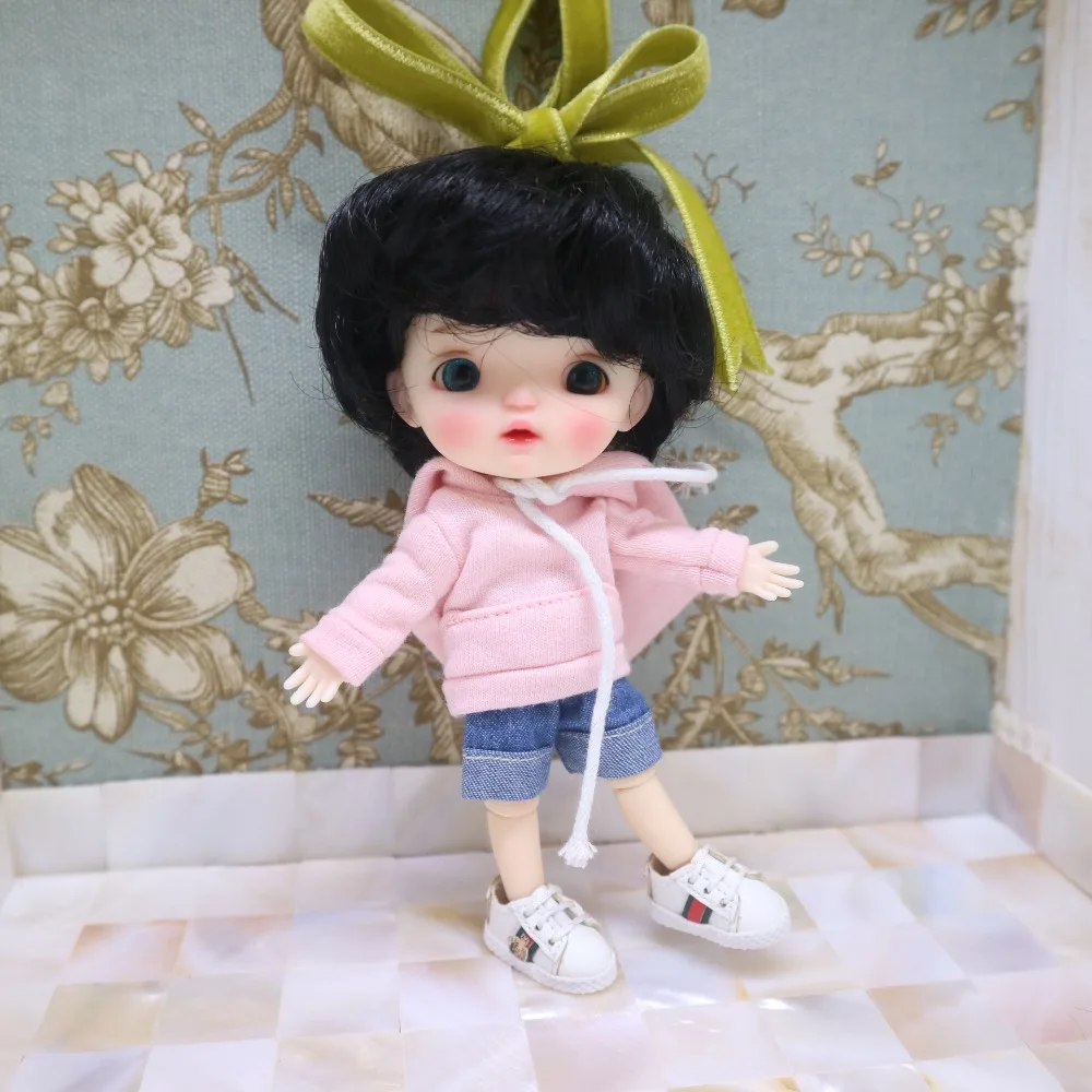 whole 3 Новые сахарные куклы Ob11 куклы 1/8 изготовление на заказ BJD куклы DIY макияж куклы и голова куклы OB - Цвет: whole 3