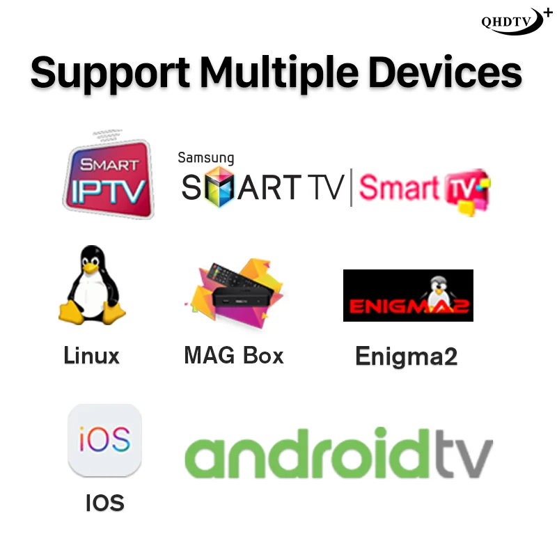 Android tv Box QHD tv+ подписка IP tv код Португалия Швеция голландский Италия Испания Франция Бельгия Голландский 1 год IP tv для M3U Smart tv