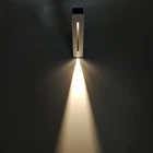 Встраиваемый светодиодный светильник для лестницы 3 Вт, внутренний, наружный светильник-ступенька, лестница, Ночной светильник, коридор, настенный светильник AC85-265V, дропшиппинг