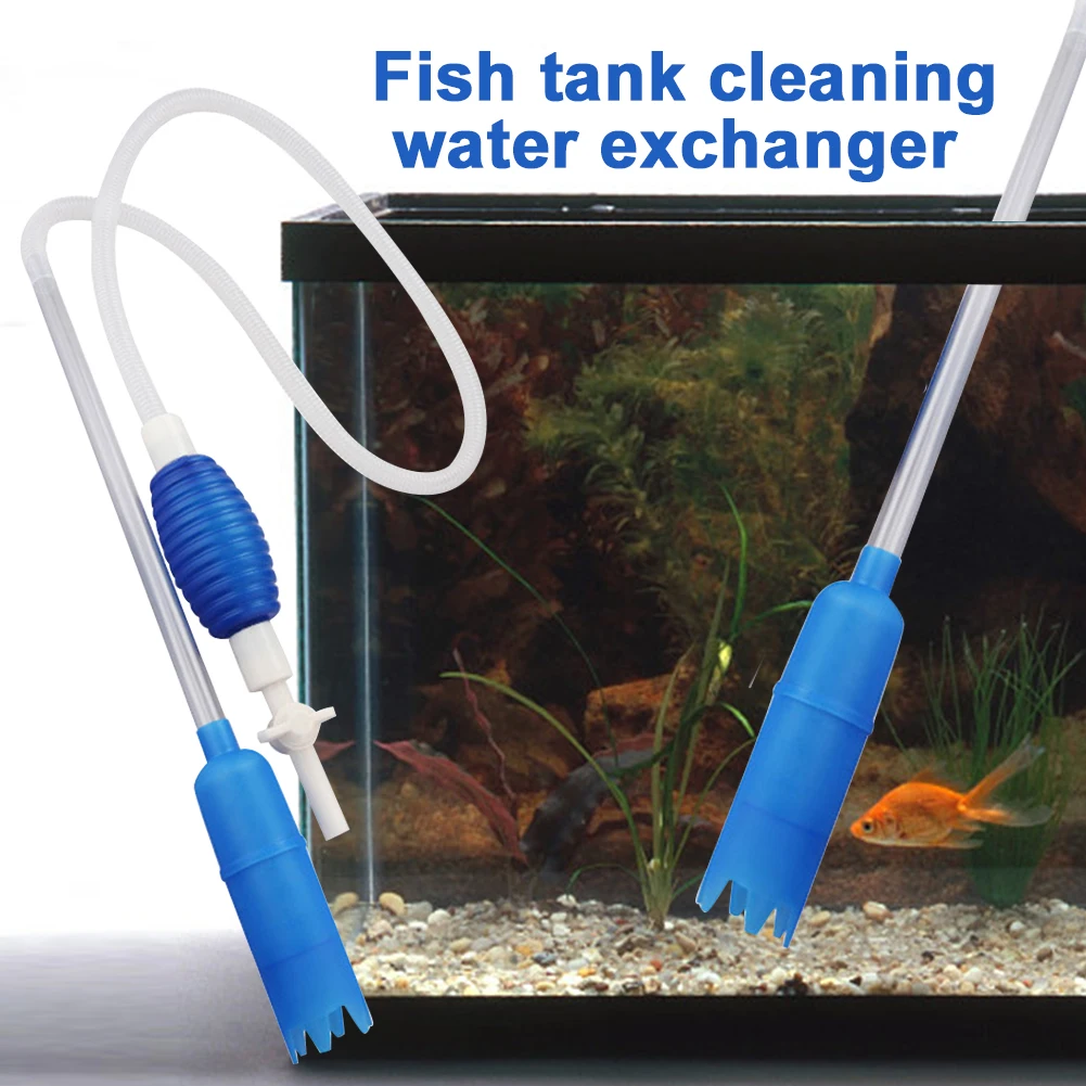 

Sand Washer Accessories Cleaning Tool Fish Tank Water Change Hanging Easy Operate Soft Pipe With Gravel Cleaner Manual