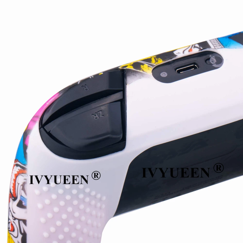 Противоскользящий силиконовый чехол IVYUEEN для Nintendo Switch NS Pro защитный контроллера
